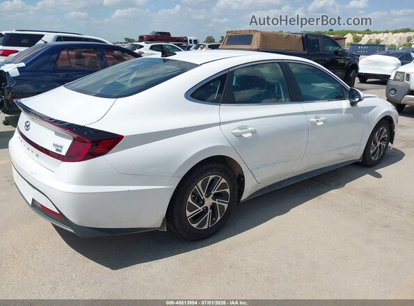 KMHL24JJ1MA021702 2021 HYUNDAI SONATA Белый Задняя правая четверть