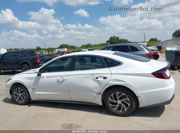 KMHL24JJ1MA021702 2021 HYUNDAI SONATA Белый Панорамный вид салона 360°