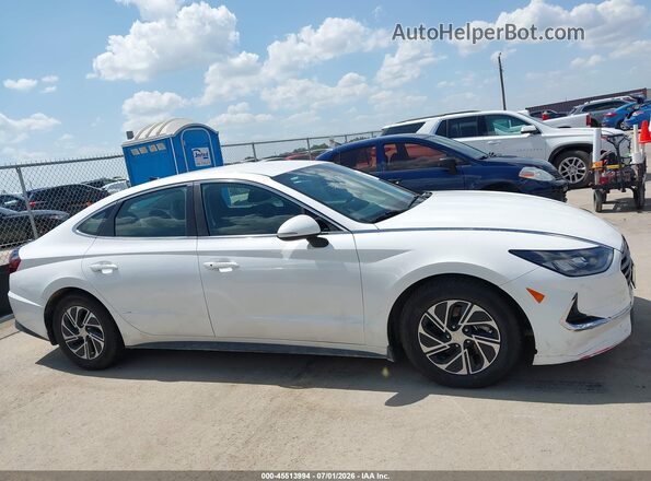 KMHL24JJ1MA021702 2021 HYUNDAI SONATA Белый Вид задней части салона