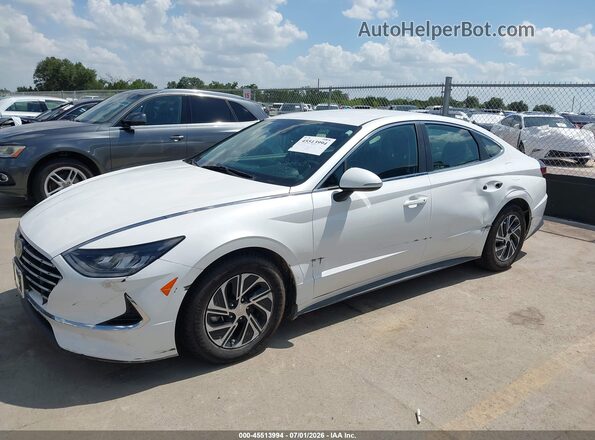 KMHL24JJ1MA021702 2021 HYUNDAI SONATA Белый Вид спереди