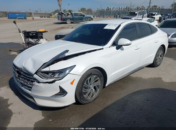 KMHL24JJ3MA017263 2021 HYUNDAI SONATA White Przód lewy