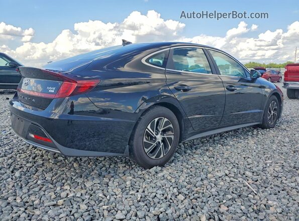 KMHL24JJ3PA079699 2023 HYUNDAI SONATA Black Tył prawy