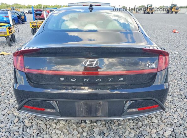 KMHL24JJ3PA079699 2023 HYUNDAI SONATA Black Widok z tyłu