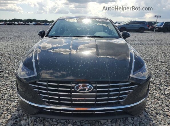 KMHL24JJ3PA079699 2023 HYUNDAI SONATA Black Widok z przodu