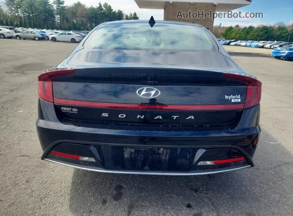 KMHL24JJ9PA083370 2023 HYUNDAI SONATA Черный Вид сзади