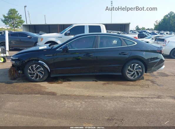 KMHL24JJ9TA158496 2026 HYUNDAI SONATA HYBRID Black Vista interior de 360 grados
