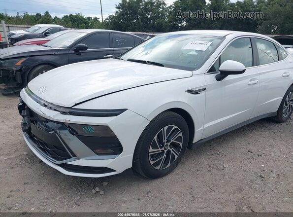 KMHL24JJXTA147975 2026 HYUNDAI SONATA HYBRID White Przód lewy