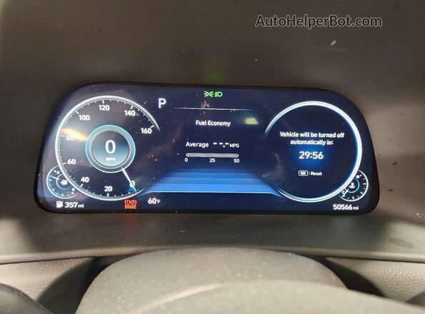 KMHL34J21NA246273 2022 HYUNDAI SONATA Серый Вид щитка приборов