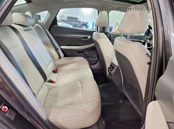 KMHL34J21NA246273 2022 HYUNDAI SONATA Серый Вид задних сидений