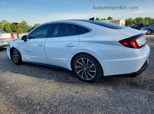 KMHL34J21PA282497 2023 HYUNDAI SONATA White Հետևի ձախ
