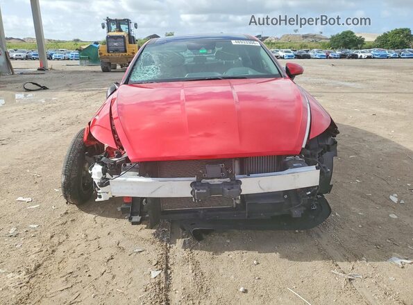 KMHL34J22MA155060 2021 HYUNDAI SONATA Красный Вид спереди