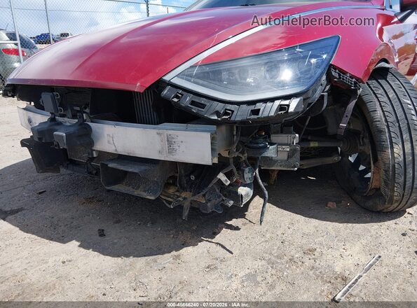 KMHL34J23PA274174 2023 HYUNDAI SONATA Red Вид спереду