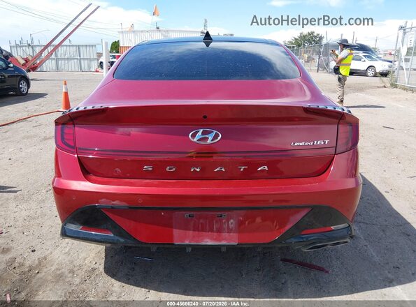 KMHL34J23PA274174 2023 HYUNDAI SONATA Red 