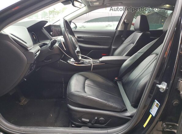 KMHL34J26NA200907 2022 HYUNDAI SONATA Black Vista interior delantera