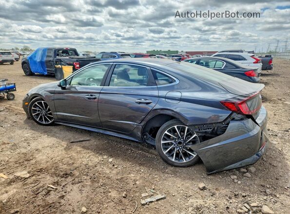KMHL34J26PA262701 2023 HYUNDAI SONATA Black Rear left