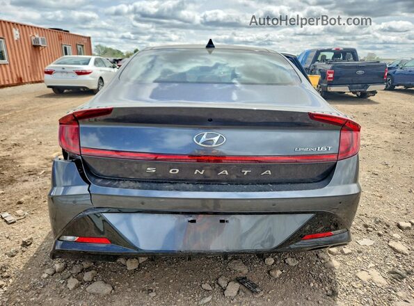 KMHL34J26PA262701 2023 HYUNDAI SONATA Black Rear view