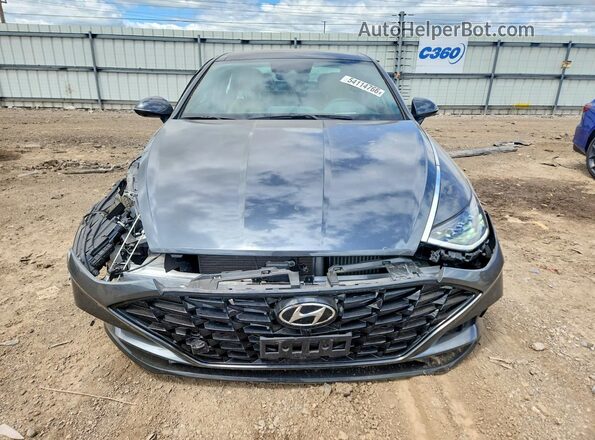 KMHL34J26PA262701 2023 HYUNDAI SONATA Black Front view