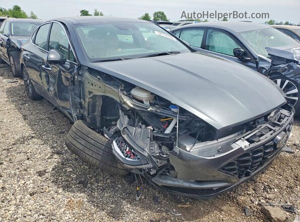 KMHL34J26PA262701 2023 HYUNDAI SONATA Black Front right
