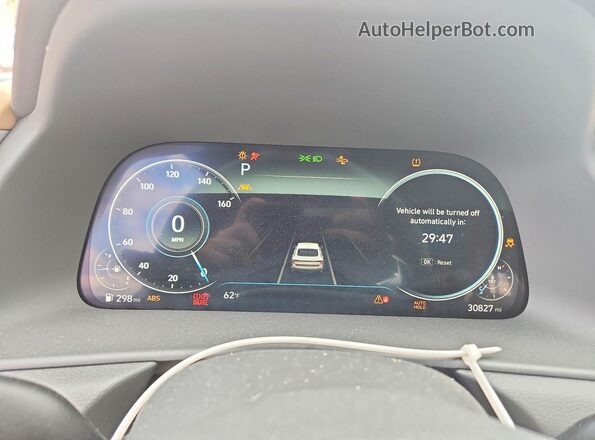 KMHL34J26PA262701 2023 HYUNDAI SONATA Black Instrument cluster view