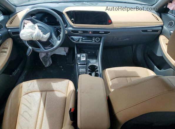 KMHL34J26PA262701 2023 HYUNDAI SONATA Black Dashboard view