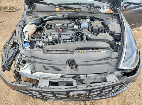 KMHL34J26PA262701 2023 HYUNDAI SONATA Black Rear interior view