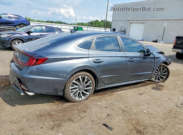 KMHL34J26PA297531 2023 HYUNDAI SONATA Gray Rear right