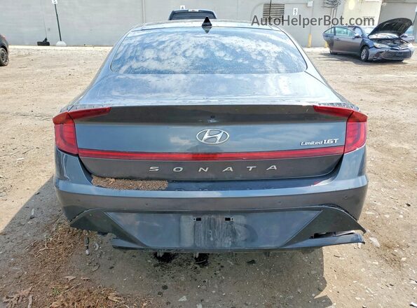 KMHL34J26PA297531 2023 HYUNDAI SONATA Gray Rear view