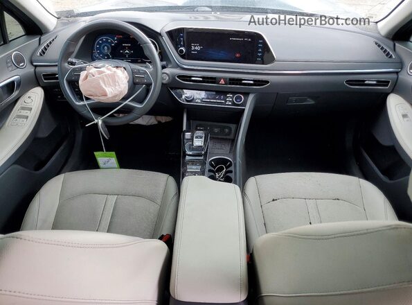 KMHL34J26PA297531 2023 HYUNDAI SONATA Gray Dashboard view
