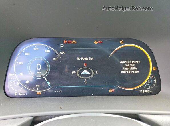 KMHL34J26PA297531 2023 HYUNDAI SONATA Gray Instrument cluster view