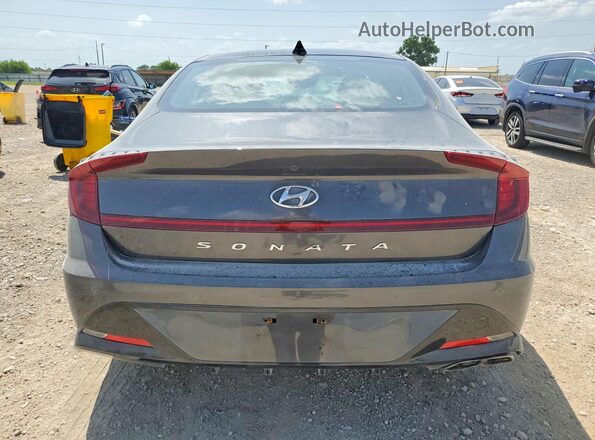 KMHL34J29PA259856 2023 HYUNDAI SONATA Gray Widok z tyłu
