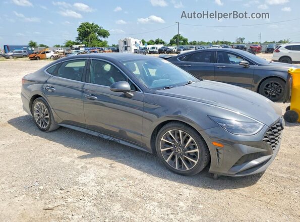 KMHL34J29PA259856 2023 HYUNDAI SONATA Gray Przód prawy