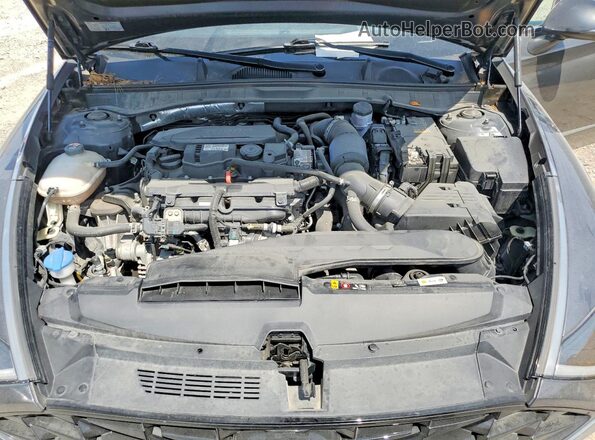 KMHL34J29PA259856 2023 HYUNDAI SONATA Gray Widok wnętrza z tyłu