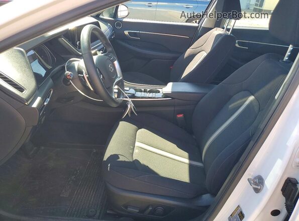 KMHL34JJ0PA078006 2023 HYUNDAI SONATA White Vista interior delantera