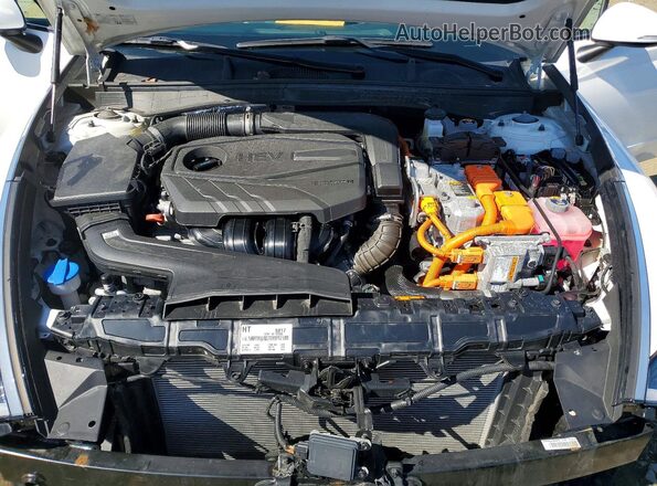 KMHL34JJ0PA078006 2023 HYUNDAI SONATA White Vista interior trasera
