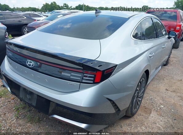 KMHL34JJ1SA127481 2025 HYUNDAI SONATA HYBRID Silver Rear right