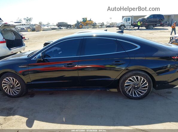 KMHL34JJ2RA100381 2024 HYUNDAI SONATA HYBRID Blue 