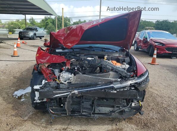 KMHL34JJ2SA104839 2025 HYUNDAI SONATA Red Vista frontal