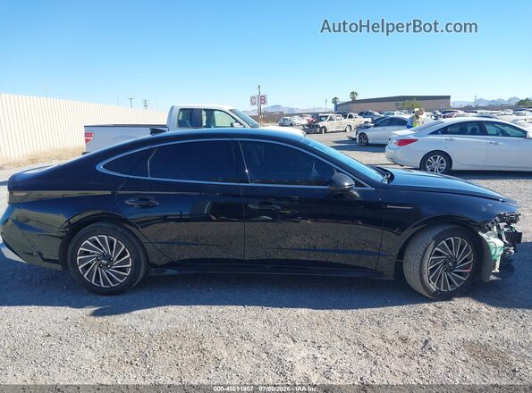 KMHL34JJ5SA113003 2025 HYUNDAI SONATA HYBRID Черный Панорамный вид салона 360°