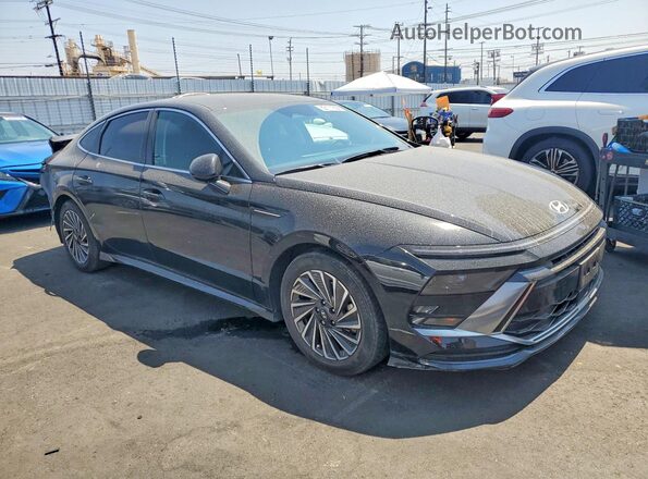 KMHL34JJ9SA121847 2025 HYUNDAI SONATA Black წინა მარჯვენა