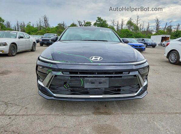 KMHL34JJXRA095446 2024 HYUNDAI SONATA Black Vista frontal