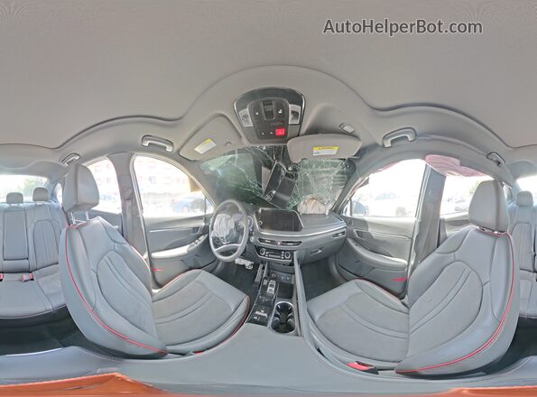 KMHL44J20NA240915 2022 HYUNDAI SONATA Белый Панорамный вид салона 360°