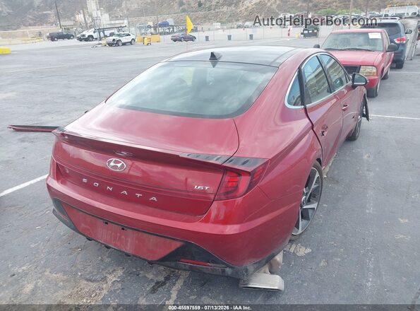 KMHL44J21PA303362 2023 HYUNDAI SONATA Red Հետևի աջ