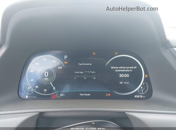 KMHL44J21PA303362 2023 HYUNDAI SONATA Red Հետևի նստատեղերի տեսք