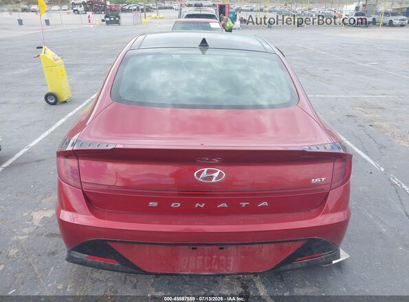 KMHL44J21PA303362 2023 HYUNDAI SONATA Red 