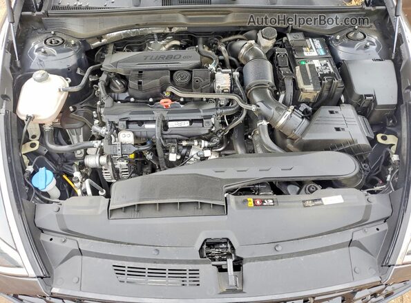 KMHL44J21PA310425 2023 HYUNDAI SONATA Charcoal უკანა სალონის ხედი