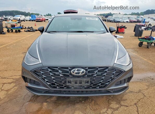 KMHL44J21PA310425 2023 HYUNDAI SONATA Charcoal წინა ხედი