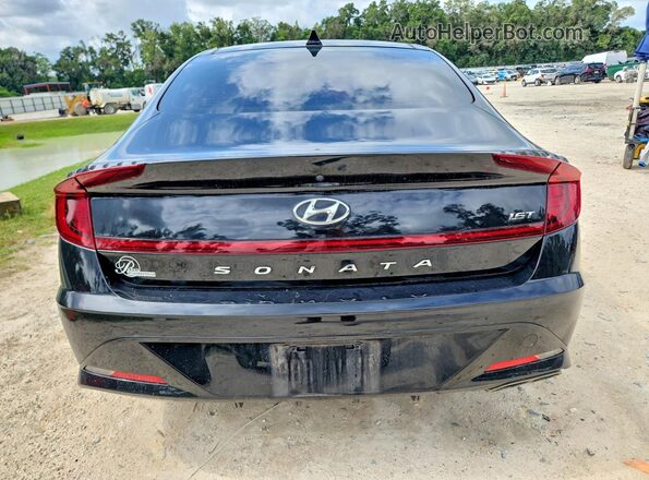 KMHL44J23PA272129 2023 HYUNDAI SONATA Black Rear view
