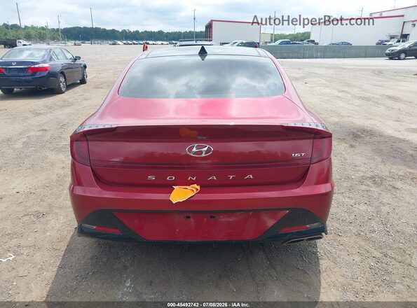 KMHL44J23PA272924 2023 HYUNDAI SONATA Красный 
