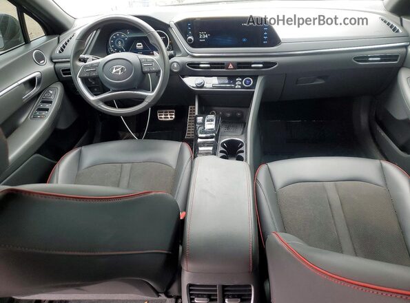 KMHL44J23PA311253 2023 HYUNDAI SONATA Gray Vista del salpicadero