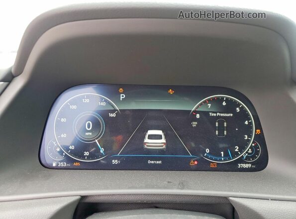 KMHL44J23PA311253 2023 HYUNDAI SONATA Gray Vista del cuadro de instrumentos